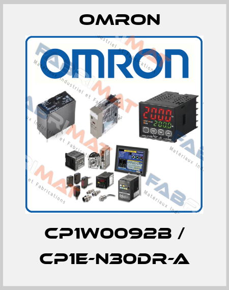 CP1W0092B / CP1E-N30DR-A Omron