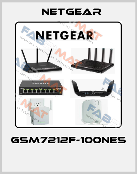 GSM7212F-100NES  NETGEAR