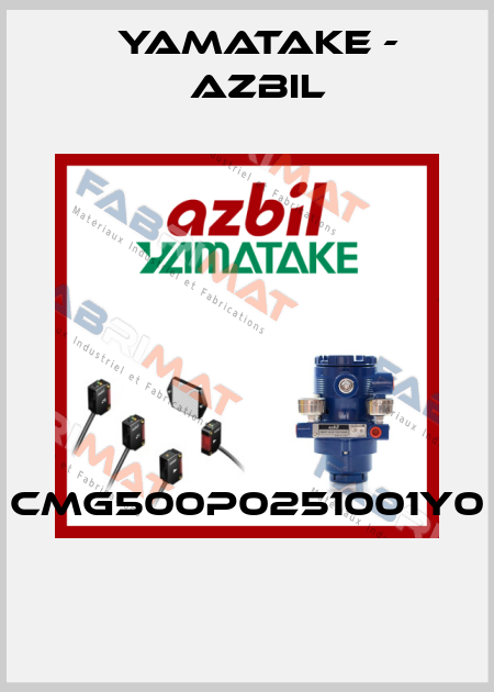CMG500P0251001Y0  Yamatake - Azbil