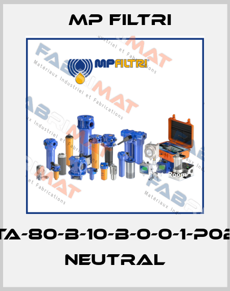 TA-80-B-10-B-0-0-1-P02 neutral MP Filtri