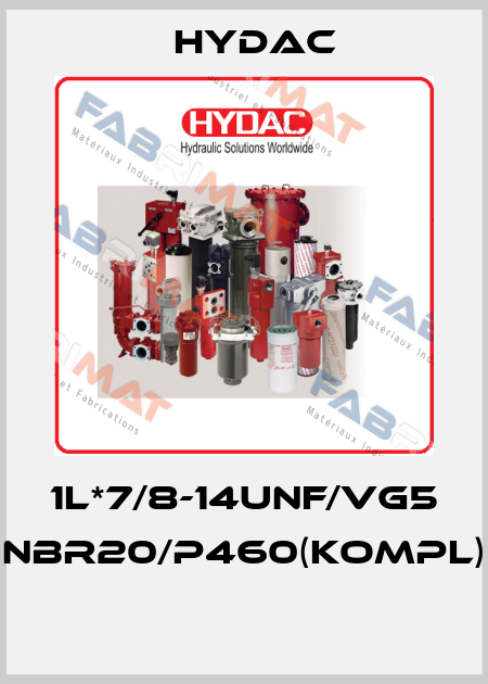 1L*7/8-14UNF/VG5 NBR20/P460(kompl)  Hydac