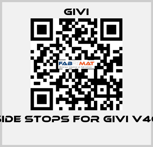 Side stops for Givi V46   Givi