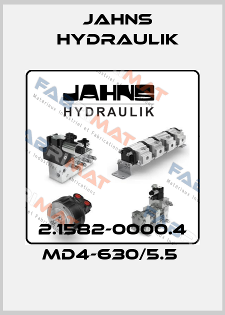 2.1582-0000.4 MD4-630/5.5  Jahns hydraulik
