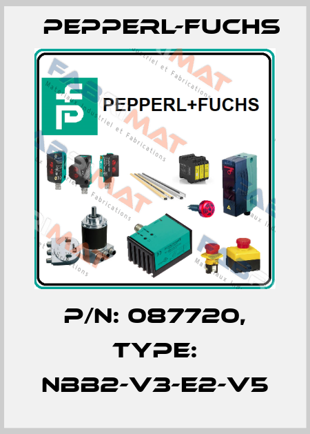p/n: 087720, Type: NBB2-V3-E2-V5 Pepperl-Fuchs