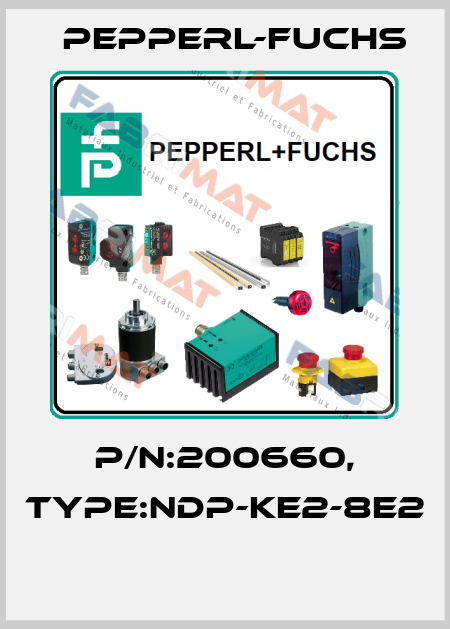 P/N:200660, Type:NDP-KE2-8E2  Pepperl-Fuchs