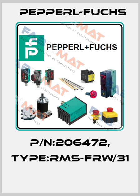 P/N:206472, Type:RMS-FRW/31  Pepperl-Fuchs