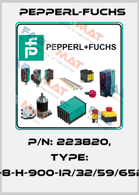 p/n: 223820, Type: SBL-8-H-900-IR/32/59/65b/73 Pepperl-Fuchs