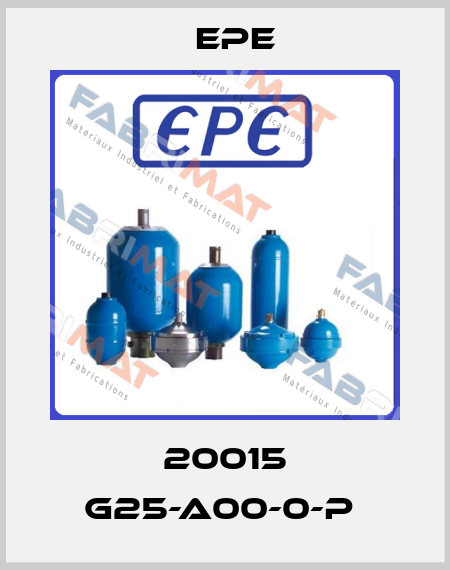 20015 G25-A00-0-P  Epe