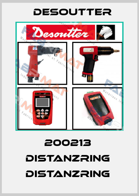 200213  DISTANZRING  DISTANZRING  Desoutter