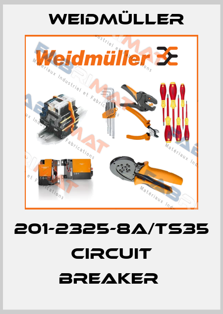201-2325-8A/TS35 CIRCUIT BREAKER  Weidmüller