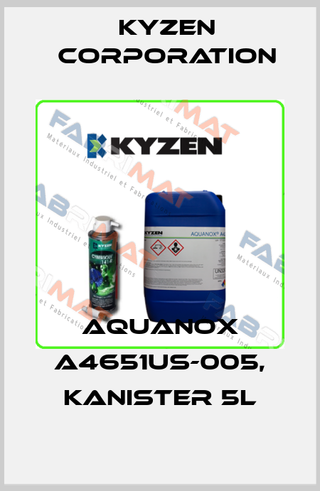 AQUANOX A4651US-005, Kanister 5l Kyzen Corporation