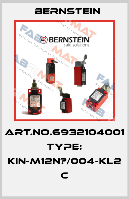 Art.No.6932104001 Type: KIN-M12N?/004-KL2            C Bernstein