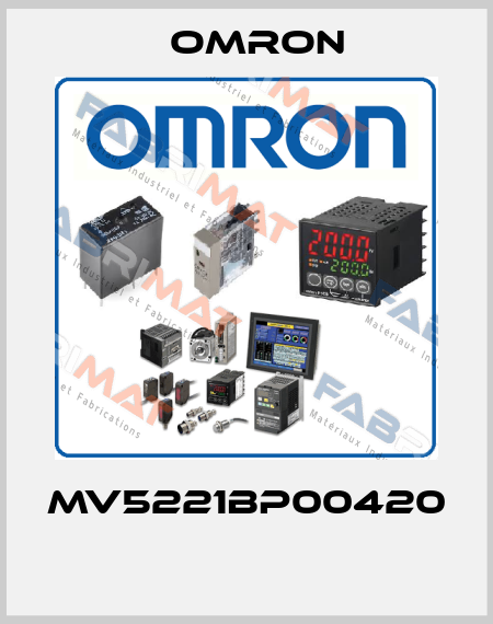 MV5221BP00420  Omron