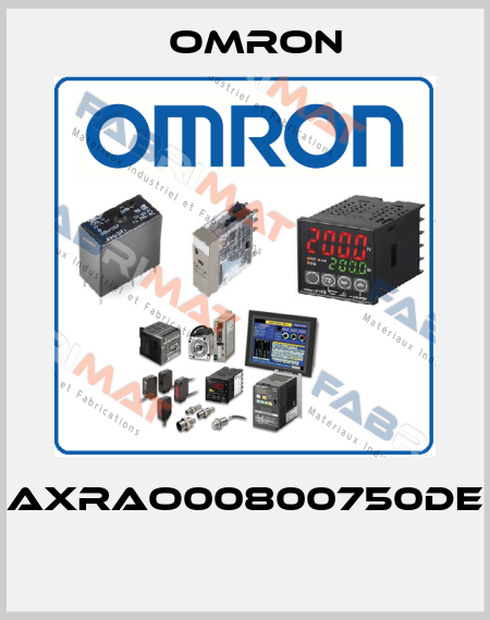 AXRAO00800750DE  Omron
