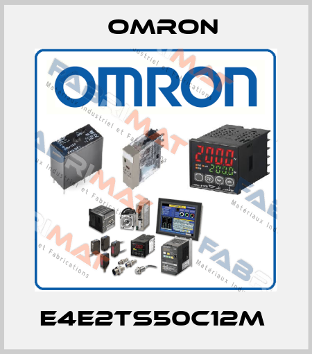 E4E2TS50C12M  Omron