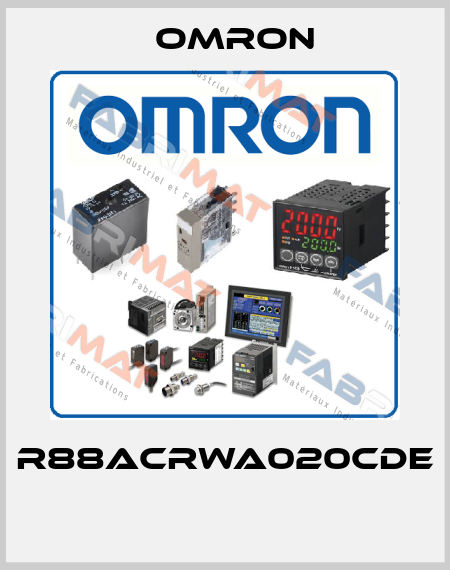 R88ACRWA020CDE  Omron