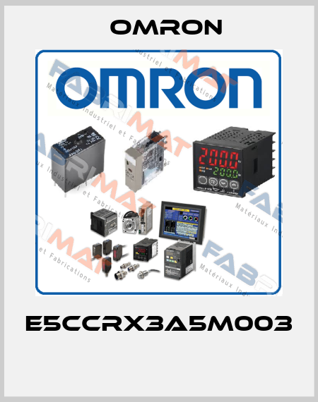 E5CCRX3A5M003  Omron