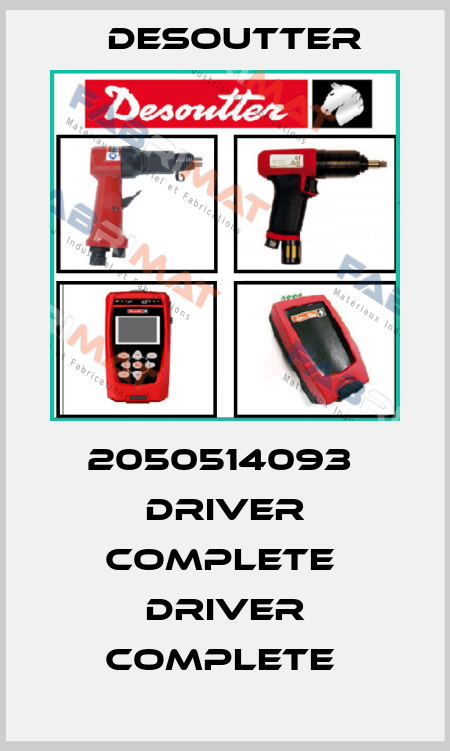 2050514093  DRIVER COMPLETE  DRIVER COMPLETE  Desoutter