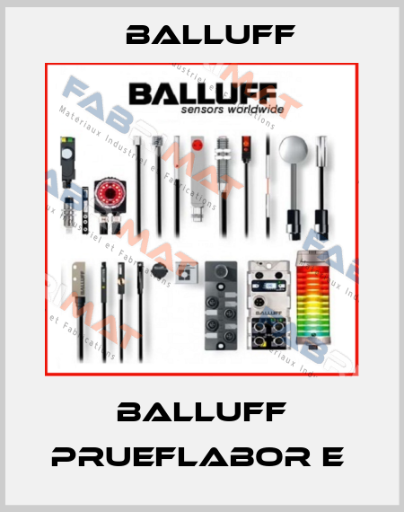 Balluff Prueflabor E  Balluff