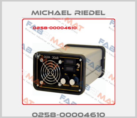 0258-00004610 Michael Riedel Transformatorenbau