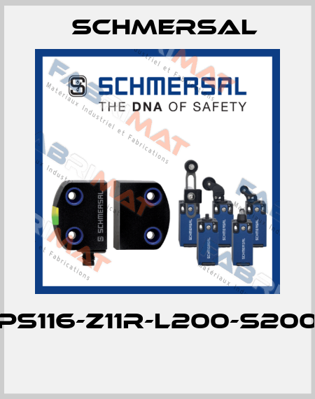 PS116-Z11R-L200-S200  Schmersal