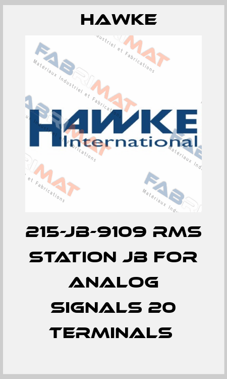 215-JB-9109 RMS STATION JB FOR ANALOG SIGNALS 20 TERMINALS  Hawke