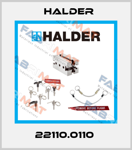 22110.0110  Halder