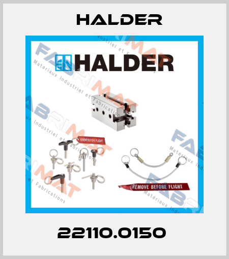 22110.0150  Halder