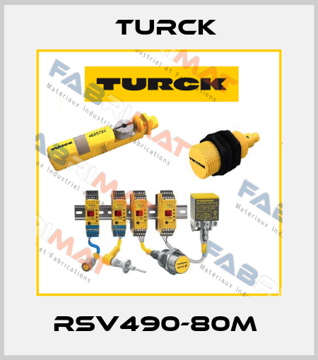 RSV490-80M  Turck