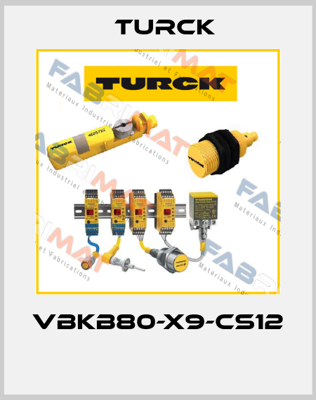 VBKB80-X9-CS12  Turck