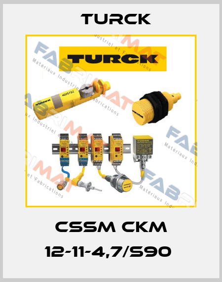 CSSM CKM 12-11-4,7/S90  Turck