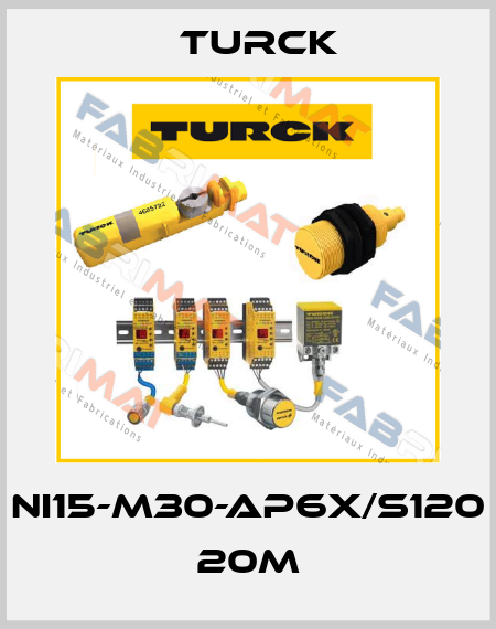 NI15-M30-AP6X/S120 20M Turck