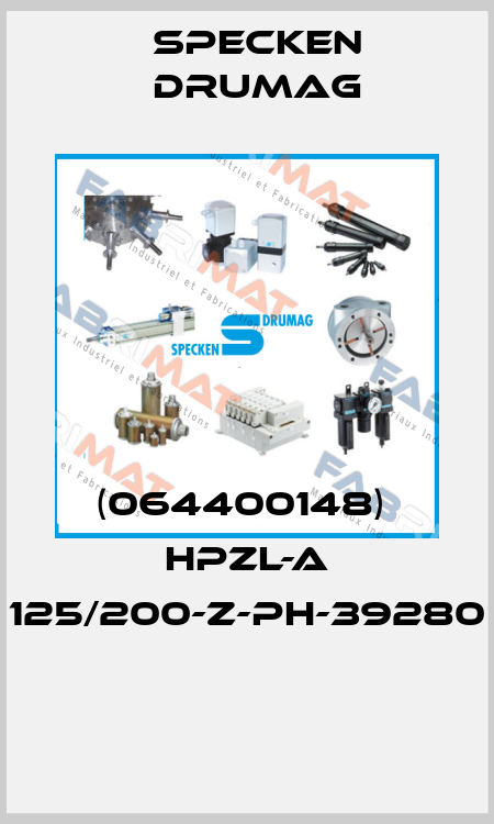 (064400148)  HPZL-A 125/200-Z-PH-39280  Specken Drumag