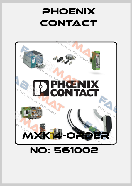 MXK 4-ORDER NO: 561002  Phoenix Contact