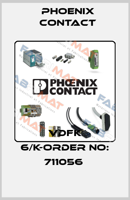 VDFK 6/K-ORDER NO: 711056  Phoenix Contact