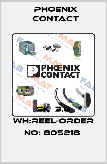 SK  3,8 WH:REEL-ORDER NO: 805218  Phoenix Contact