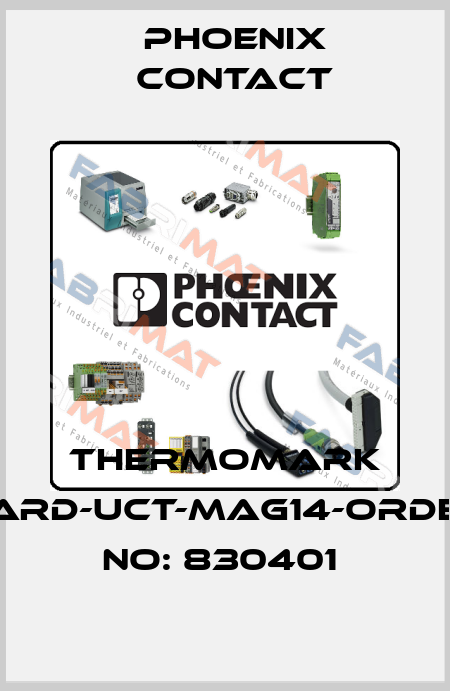THERMOMARK CARD-UCT-MAG14-ORDER NO: 830401  Phoenix Contact