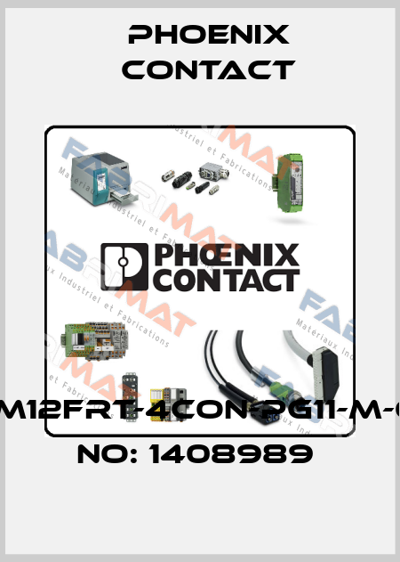 SACC-M12FRT-4CON-PG11-M-ORDER NO: 1408989  Phoenix Contact
