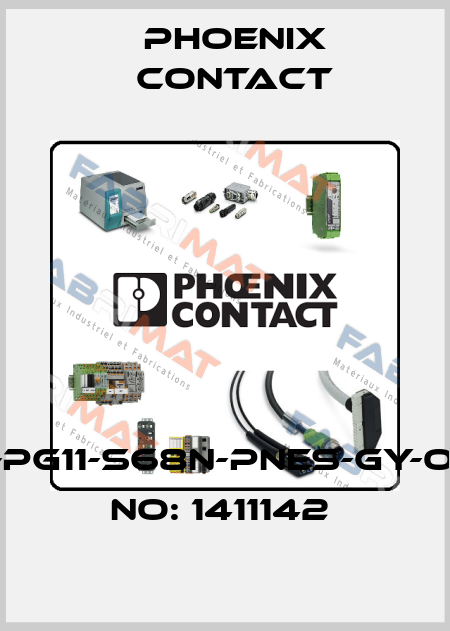 G-INS-PG11-S68N-PNES-GY-ORDER NO: 1411142  Phoenix Contact