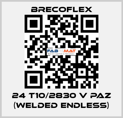 24 T10/2830 V PAZ (WELDED ENDLESS) Brecoflex