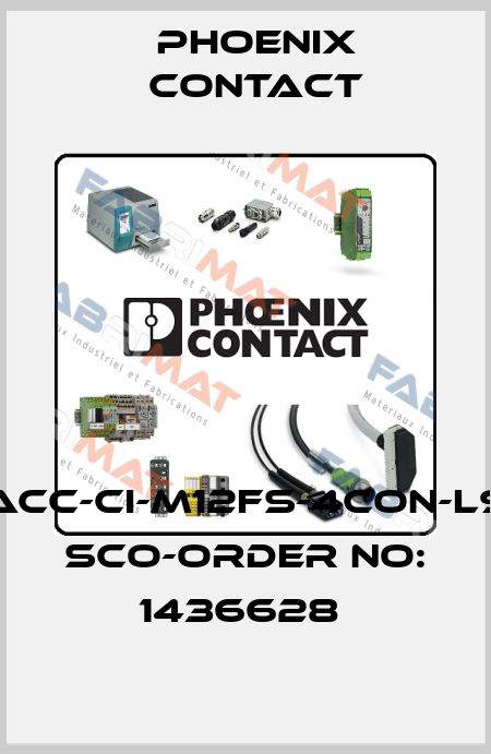 SACC-CI-M12FS-4CON-L90 SCO-ORDER NO: 1436628  Phoenix Contact
