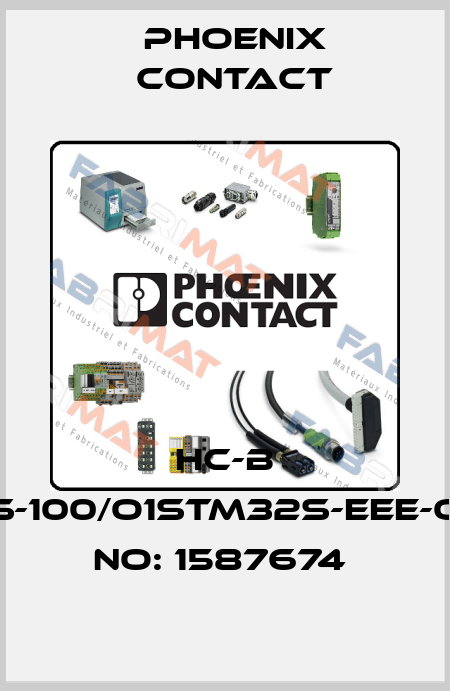 HC-B 16-TMS-100/O1STM32S-EEE-ORDER NO: 1587674  Phoenix Contact