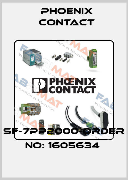 SF-7PP2000-ORDER NO: 1605634  Phoenix Contact