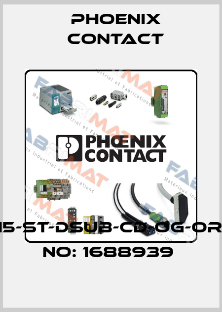 VS-15-ST-DSUB-CD-OG-ORDER NO: 1688939  Phoenix Contact