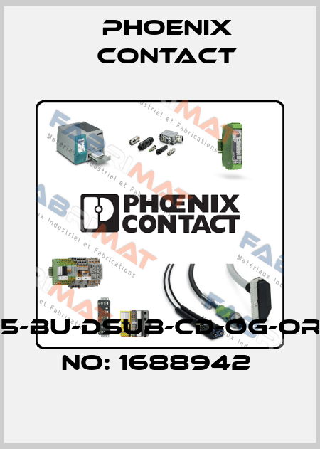 VS-15-BU-DSUB-CD-OG-ORDER NO: 1688942  Phoenix Contact