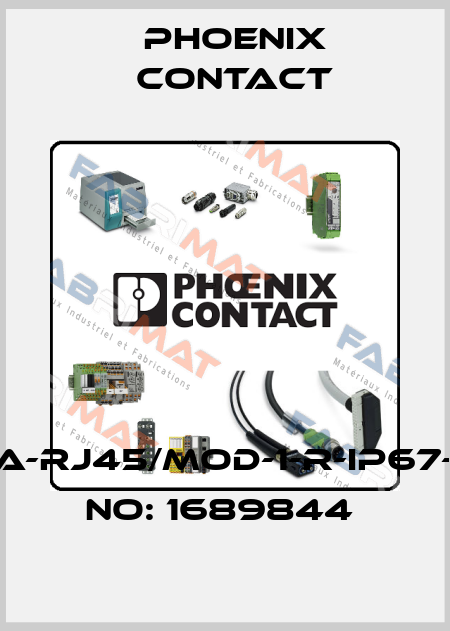 VS-08-A-RJ45/MOD-1-R-IP67-ORDER NO: 1689844  Phoenix Contact