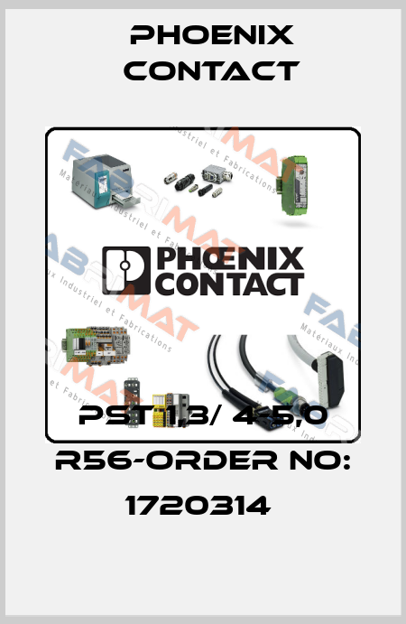 PST 1,3/ 4-5,0 R56-ORDER NO: 1720314  Phoenix Contact