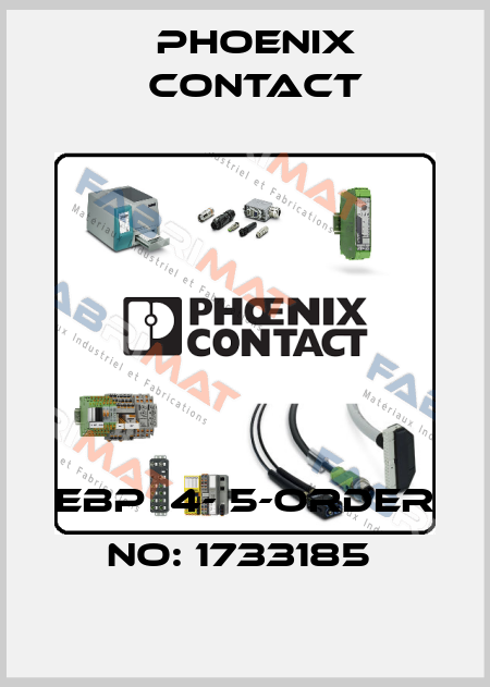 EBP  4- 5-ORDER NO: 1733185  Phoenix Contact