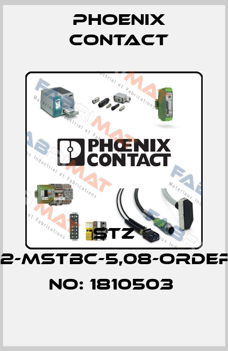 STZ 12-MSTBC-5,08-ORDER NO: 1810503  Phoenix Contact