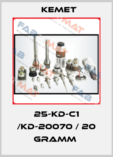 25-KD-C1 /KD-20070 / 20 Gramm  Kemet